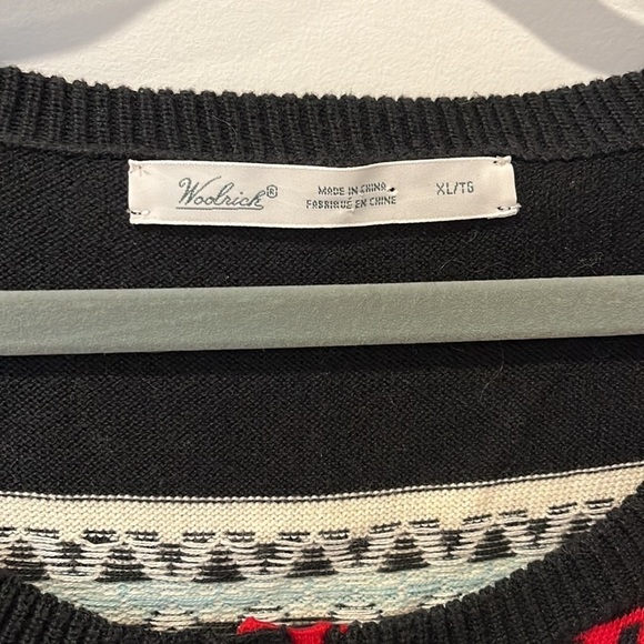 Woolrich Women's Christmas Holiday Nordic Sweater Size XL - Picture 2 of 7
